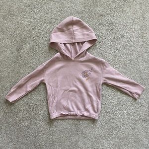 Thermal pink long sleeve with hood